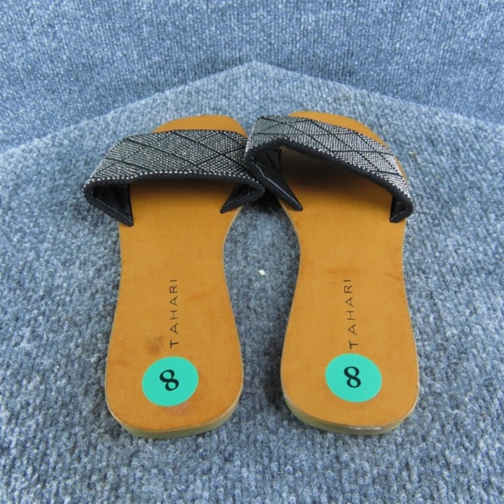 Tahari Women's Kally Slide Black Synthetic Size 8M‎ Gently Used 2025 - Picture 4 of 5